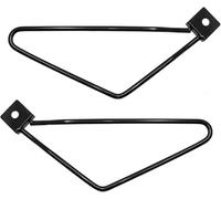para Barra de protección del Motor Barra de protección para Motocicleta para Sportster 883 Iron XL883N Dyna Fat Bob Soporte Barra para alforja Trasera(Negro)