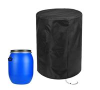 para Barril Exterior - Cubierta Resistente al Sol y al Polvo con Cordón | Protector para Barril de Almacenamiento de Agua | para Exterior Jardín Patio Terraza Cortijo