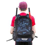 para Bate de béisbol, Mochila de poliéster de Gran Capacidad para béisbol, Impermeable para Equipo de Base-Ball, Resistente a desgarros, Amplio Compartimento Principal, para maza,
