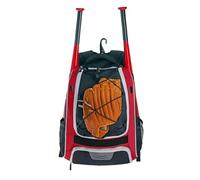 para bate de béisbol - Poliéster Mochila de gran capacidad para Base-ball, impermeable para equipo de béisbol, resistente desgarro, amplio compartimento principal, para maza,