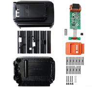 para batería ABS 120x70mm para 40V para batería ABS 120x70mm | Placa PCB integrada, gestión voltaje segura, compatible LBXR36, material ABS , uso bricolaje