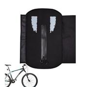 Para Batería De Bicicleta Eléctrica | Cubierta Antipolvo y Resistant a la Lluvia,Estuche Impermeable con Tiras Reflectantes para Batería,Para Cuadro De Bici, Días Lluviosos Y Conducción Nocturna