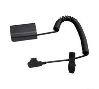 para batería Ficticia FZ100 para Sony con Cable 1m para batería | Cable de 1 metro, conexión estable, compatible para sony A7III, A7R3, ILCE-9, ideal para video largo