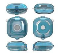 Para Beats Fit Pro Funda protectora de auriculares de carcasa dura transparente para PC con cordón Adecuado para cada