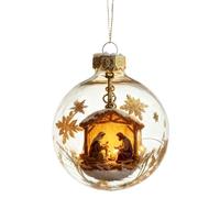 para belén espiritual - Decoración profesional para árbol de Navidad con colgante sagrado, para adultos, adolescentes, niñas, coleccionistas, ventanas, salón, dormitorio, económico,