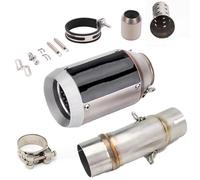 Para Benelli 402R 2010 2011 2012 2013 2014 2015 Piezas De Motocicleta Modificadas Tubo Escape Kit Sección Media acero inoxidable(Style 4)