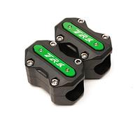 para Benelli 502C 752S TRK 502 502X 251 BN302 con Logo Motocicleta Motor Crash Bar Protección Parachoques Bloque(Green)