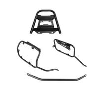 para Benelli para TRK702X Maleta Superior para Motocicleta Portaequipajes Alforja Soporte De Maletero Caja Lateral Portaequipajes Motocicleta(Black One Set)