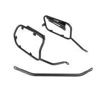 para Benelli para TRK702X Maleta Superior para Motocicleta Portaequipajes Alforja Soporte De Maletero Caja Lateral Portaequipajes Motocicleta(Black Pannier Rack)