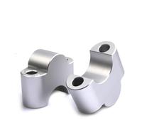 Para Benelli Para TRK702X Para TRK702 2023 2024 Elevador De Manillar De Motocicleta Montaje De Abrazadera De Elevación Moto Manillar Elevador(A Just Height-silver)