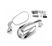 Para Benelli Trk502x Tnt125 Tnt 600 Bn125 Para Leoncino 500 752s 502c Espejo Retrovisor Lateral Aleación Aluminio 8 10mm Motocicleta Espejos laterales motocicleta(Cromo)