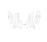 para Benelli TRK502X TRK502 TRK 502 BJ500GS-A para Moto Parabrisas Accesorios del Panel Lateral Deflector De Viento(Claro)