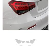 para Benz a Class W176 W177 A45 A35 Amg 180 Película Protectora para Faros Delanteros de Coche,Luz Transparente ahumada Negra TPU Pegatina Accesorios,Transparent