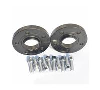 Para Benz Clase A ML 350 2004 PCD 5x112 CB 66,6 Mm 10/12/15/20 Mm Separadores De Rueda Con Pernos De Bola M14x1,5 (2 Unidades) Separador Ruedas Del Vehículo(Black,20 MM)
