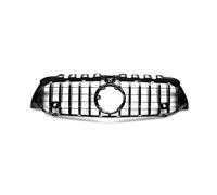 Para Benz Clase A W177 2019 2020 2021 2022 A200 A220 A250 A35 Para AMG Rejilla Estilo Diamantes Negros Cromados Negra Rejilla Parachoques Delantero Para GTR Rejillas Frontales Radiador Parrilla Delant