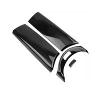 Para Benz Clase C GLC X253 W205 2015 2017 2018 2019 2020 Consola Central Del Coche Reposabrazos Caja De Almacenamiento Cubierta Embellecedor YIJIAVSX(4pcs bright black)