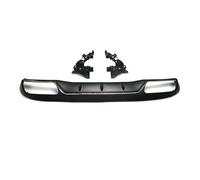 para Benz Clase C W205 C300 C350 2015-2018 Difusor Trasero con 4 Salidas Escape Alerón Trasero para Coche(Diffuser)