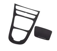 para Benz Clase E W213, 1 Juego de embellecedores para el Panel de la Palanca de Cambios de la Consola Central, embellecedor Interior (Negro)