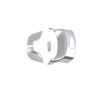 Para Benz Clase Para B Para GLA Y Para GLB Consola Central Reposabrazos Compartimento Almacenamiento Interruptor Botón Marco Cubierta Interior Automóvil(Matte Silver)