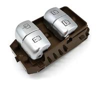 Para Benz Clase S 2014-2020 Puerta Delantera Trasera Del Coche Interruptor De Ventanilla Principal Eléctrico Reemplazo Interruptor de elevalunas(Brown)
