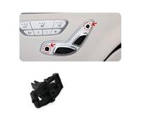 Para Benz Clase S W222 Asiento Izquierdo Derecho Reposacabezas Ajuste Botón Interruptor Almohada Regulación Eje Control Interruptor De Ajuste De Asiento(Button Base)