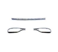 para Benz Clase S W223 Embellecedor Tubo Escape Difusor Parachoques Trasero A2238855800 A2238855900 A2238856000 Difusor Parachoques Trasero Alerón(5800 5900 6000)