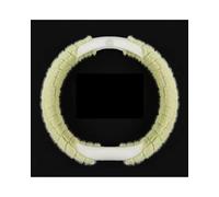 para Benz Funda Protectora Antideslizante para Volante Camellia Funda De Volante De Coche Felpa Invierno Adecuada Funda Volante Coche(D Type-D)