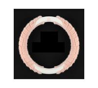 para Benz Funda Protectora Antideslizante para Volante Camellia Funda De Volante De Coche Felpa Invierno Adecuada Funda Volante Coche(Round-F)