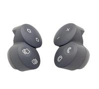 para Benz G CLK E CLS Clase W463 W209 W211 W219, Panel de Control multifunción para Volante, Interruptor de Control, Tapa de botón, Botones multifunción para Volante (Gris Claro)