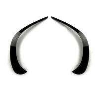 Para Benz GLC Clase X253 C253 GLC260 300 2020-2023+ LCI Parachoques Delantero Alerón Divisor Cuchilla Aire Cubierta Moldura Rejilla Spoiler Delantero Coche(Gloss Black)