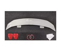 para Benz Los Spoilers Traseros del Alerón Trasero del Coche Universal Alerones Parachoques Trasero(Blanco)
