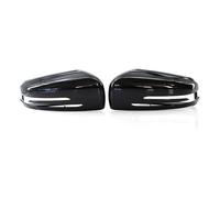 Para Benz ML Class W166 GL X166 GLS GLE/Coupe C292 Cubiertas Espejos Coche Cubierta Retrovisor Lateral Carcasa Retrovisor Lateral Coche(1 Pair Black)