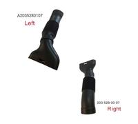 para Benz para C 240 320 para 4MATIC A2035280107 A2035280007 2035280107 2035280007 Manguera Goma del Codo Admisión De Aire Izquierdo Y Derecho Tubo De Admisión De Aire(1 Juego)