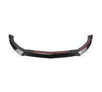 Para Benz Para C Para Clase Para W205 2015-2018 Estilo Deportivo Coche Parachoques Delantero Alerón Labio Divisor Inferior Guardia Tira Accesorios(Fiber Look)
