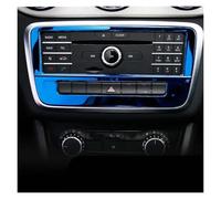Para Benz Para Cla C117 Para Clase A Consola Central Coche Panel CD Cubierta Decorativa Ajuste Del Panel De CD(Blue)