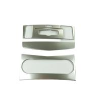 Para Benz Para Clase C Para W204 Panel CD Ventilación Aire Marco Cubierta Embellecedor Adhesivo Decorativo Coche Interior(F)