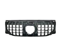 Para Benz Para GLB Para X247 2024-2025 GT Style Racing Grill Parrilla Delantera Parachoques Superior Capó Malla Rejilla Parachoques Delantero(Silver)