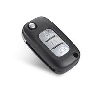 para Benz para Smart para Fortwo 453 para Forfour 2015 2016 2017 Llave Plegable 3/4 Botones Carcasa de Llave de Coche Funda Fob(3 Buttons)