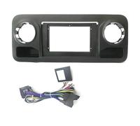 para Benz para Sprinter 2018+ Embellecedor para Radio De Coche Android De 10.1 Pulgadas Reproductor Estéreo 2DIN Panel Frontal para Salpicadero POMPOMPUR(Frame an Cable)