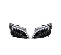 Para Benz Para Vito 2015-2022 W447 Faro LED Cabeza Coche Faros Delanteros | Lente Proyector LED DRL Accesorios Dinámicos Automóviles Faro Delantero(RHD)