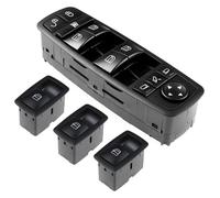 Para Benz Para W169 Para W245 Para A150 A160 Botón Interruptor Ventana Principal Eléctrica Automóvil 2518200510 A1698206710 Asiento interruptor elevalunas