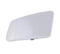 Para Benz Para W176 Para W246 Para Gla Para ABC Clase E Coche Lado Izquierdo Derecho Espejo Calefactado Reemplazo Lentes De Vidrio Cristal Espejo Retrovisor Lentes(White-Left)