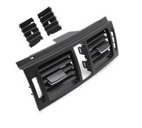 Para Benz W204 Clase C Tablero Delantero Centro Aire Acondicionado Cubierta Ventilación Medio AC Rejilla Panel De Salida Auto AC Rejilla De Ventilación(Black Standard Model)