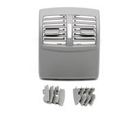 Para Benz W212 E Class E200 E260 E280 E300 Sedán Aire Acondicionado Trasero AC Rejilla Ventilación Salida Panel Cubierta Exterior Aire Ventila Coche Ventilación(Standard Model Gray)