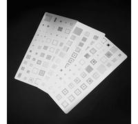 Para BGA Reballing Toolkit 3 piezas de plantillas MTK para Samsung y Huawei