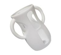 para biberón - Agarre de silicona para biberón, soporte protector con asas, cubierta anticaída que absorbe los golpes, accesorio infantil para lavavajillas, diseño de fácil sujeción | Rutina de