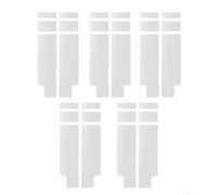 Para Bicicleta de Montaña Horquilla Película Protectora Cubierta de PVC | Para PVC transparente, protección invisible, resistente a los arañazos, se adapta a horquillas de 17 cm