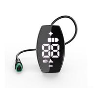 Para bicicleta eléctrica BAFANG Pantalla LED VD03 compatible con motores de protocolo CAN, incluyendo M620 510 620 560 modelo compatible con velocidad en tiempo real e información de la batería