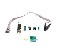Para bios Flasher Kit con clip de prueba para reparación de placa base para | SOIC8 Clip SOP8 a DIP8 Adaptador, Alineación precisa del pin, sujeción segura, fácil manejo