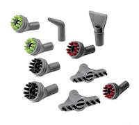 Para Bissell compatible con kit de accesorios de limpiador de vapor para 39N7A 39N7V 39N7H 2994B con raspador plano cepillo de lechada herramientas concentradoras de ángulo